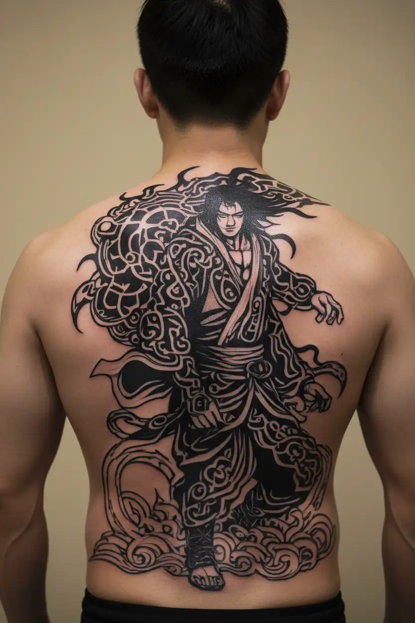 Itachi Uchiha Susanoo tattoo design idea