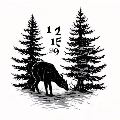 November numbers 1 15 & 21 tattoo design idea