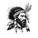 native plumber tattoo design idea