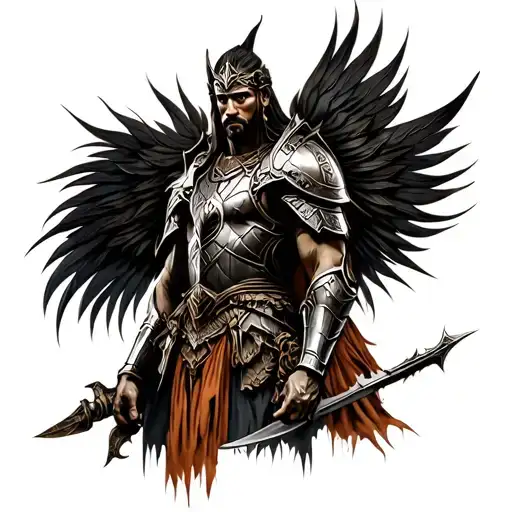 armor of god tribal tattoo tattoo design idea
