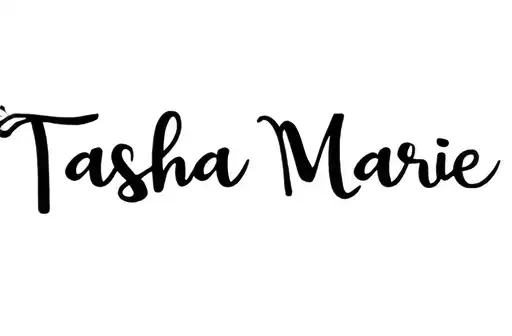 "Tasha Marie" tattoo design idea