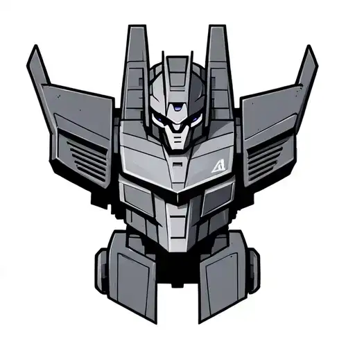 Decepticon transformer tattoo design idea