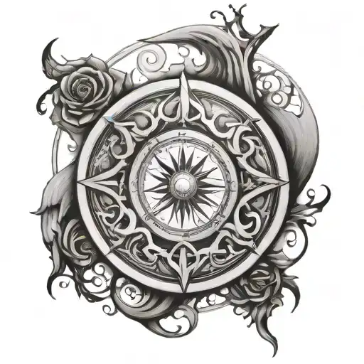 Wheel of time  tattoo design idea