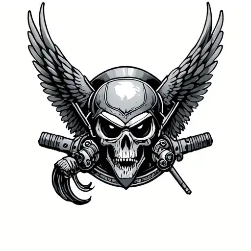 Helldiver tattoo design idea