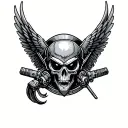 Helldiver tattoo design idea
