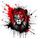 virgo and leo combination tattoo tattoo design idea