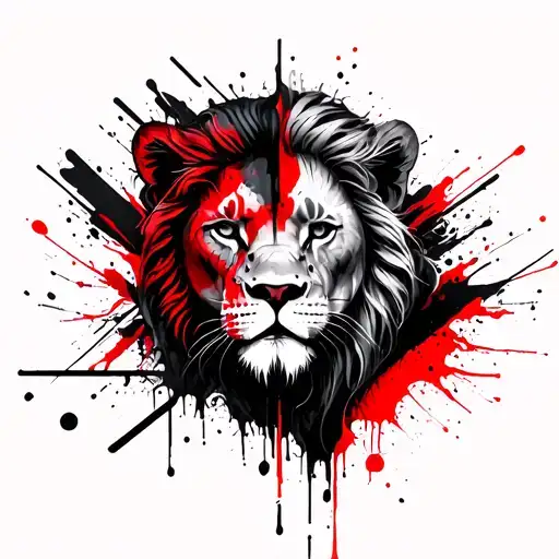 virgo and leo combination tattoo tattoo design idea