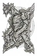 perseus tattoo design idea