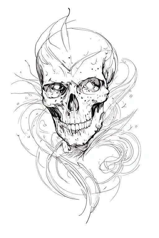 grunge tattoo design idea