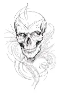 grunge tattoo design idea