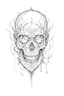 grunge tattoo design idea