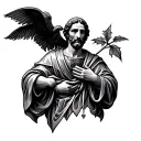 st peter tattoo design idea