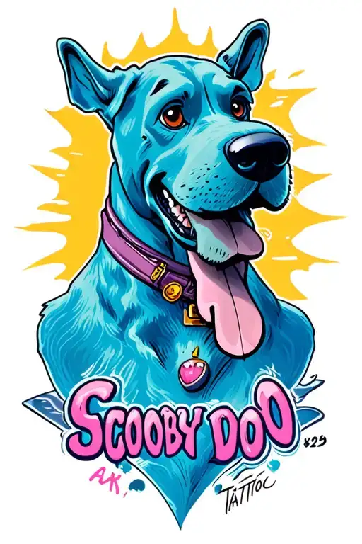 Scooby-Doo tattoo design idea
