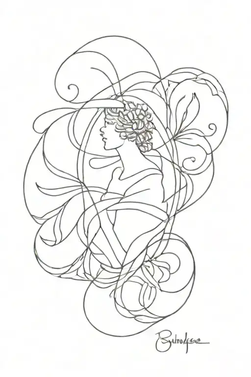 Embrace the such and keep going tattoo design idea