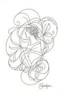 Embrace the such and keep going tattoo design idea