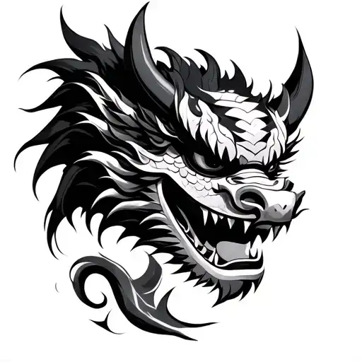 oni mask japanese temple japanese dragon tattoo design idea