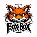 "Fox Box" "Fox Box" Mechanical Fox Box logo tattoo design idea