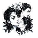 Polyamory tattoo design idea