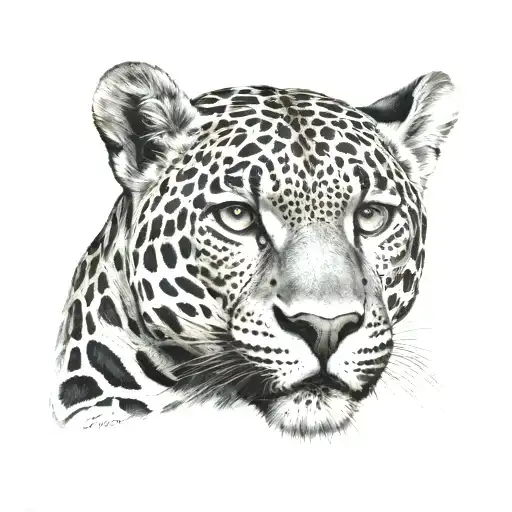 Colombian Jaguar tattoo design idea