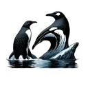 antarctica tattoo design idea