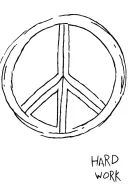 peace and hard work tattoo design tattoo design idea
