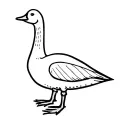 Silly Goose tattoo design idea