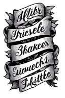 multiple kids names tattoo design idea