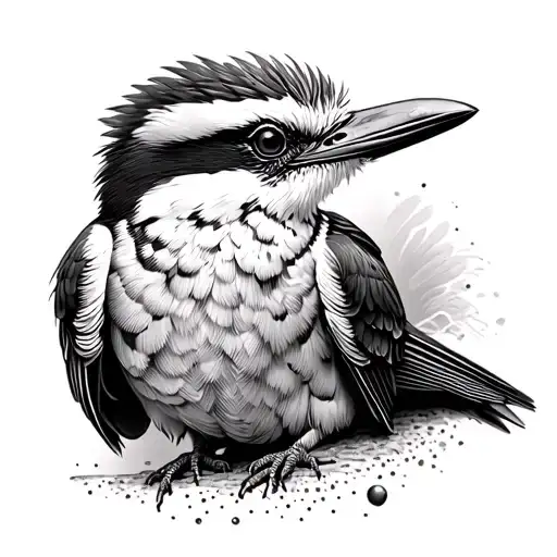 Kookaburra tattoo design idea