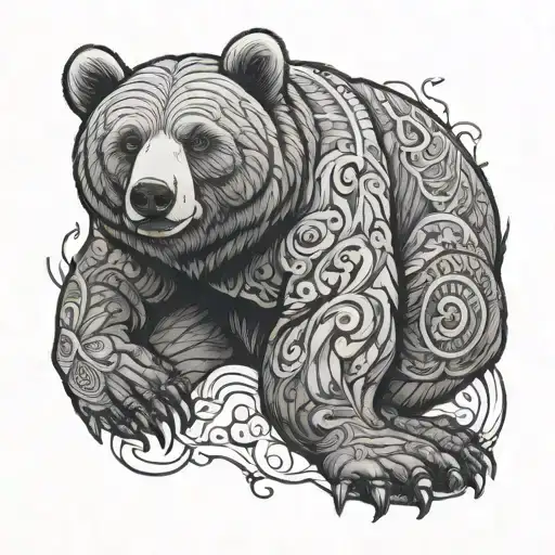 issac bear gay 6 tattoo design idea
