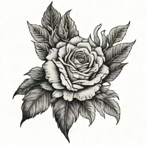 birthday and Meryl  tattoo design idea