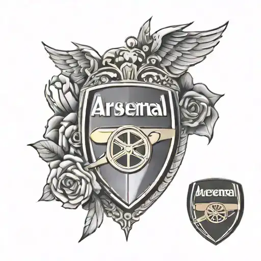 Arsenal tattoo design idea
