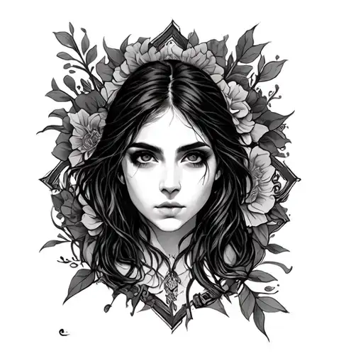 arya my love tattoo design idea