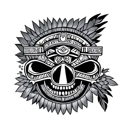 Aztec Band tattoo design idea