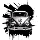Volkswagen tattoo design idea