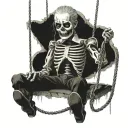 marionette, cutting threads tattoo design idea