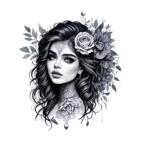 Bit and Victoria tattoo design idea