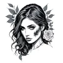 Domestic Violence tattoo design idea