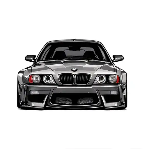 BMW M Logo tattoo design idea