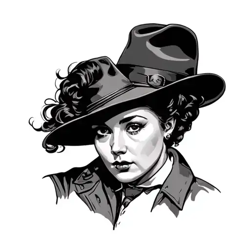 Bonnie And Clyde tattoo design idea