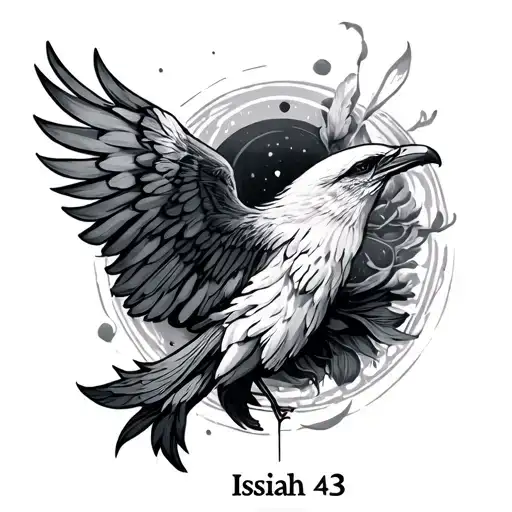 Isaiah 43 tattoo design idea