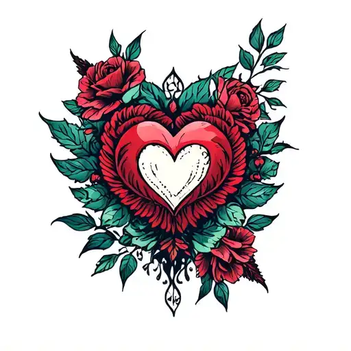 The one thing that cant be defeated is love tattoo design idea