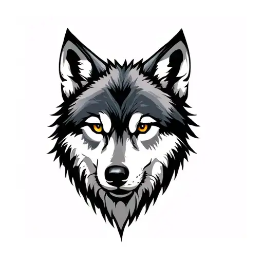 Dacian Wolf tattoo design idea