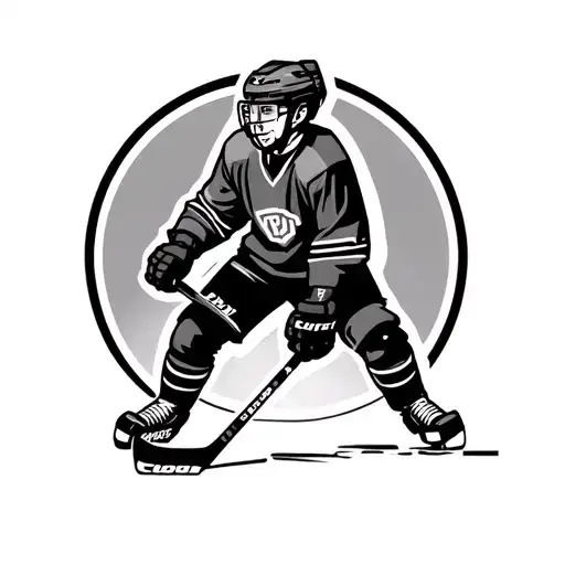 born in 2004, Moose Jaw Saskatchewan, pond hockey, tattoo design idea