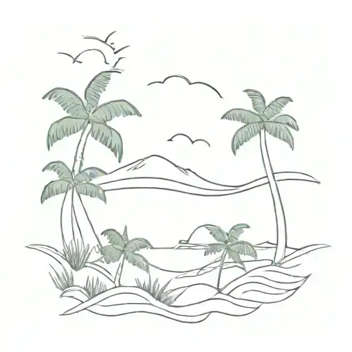 Fiji islands tattoo design idea