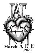 letter A and E, date March 9, 2020, heart, heartbeat tattoo design idea