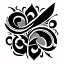 Zapotec tribal tattoo pattern tattoo design idea