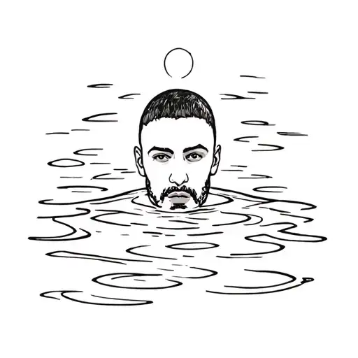 Mac Miller Swimming tattoo design idea