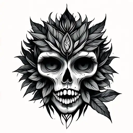 Ayahuasca tattoo design idea