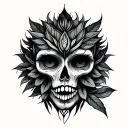 Ayahuasca tattoo design idea