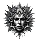 Ayahuasca tattoo design idea